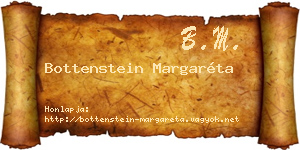 Bottenstein Margaréta névjegykártya